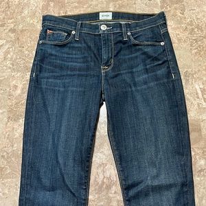 Hudson super skinny mid rise jeans size 27.